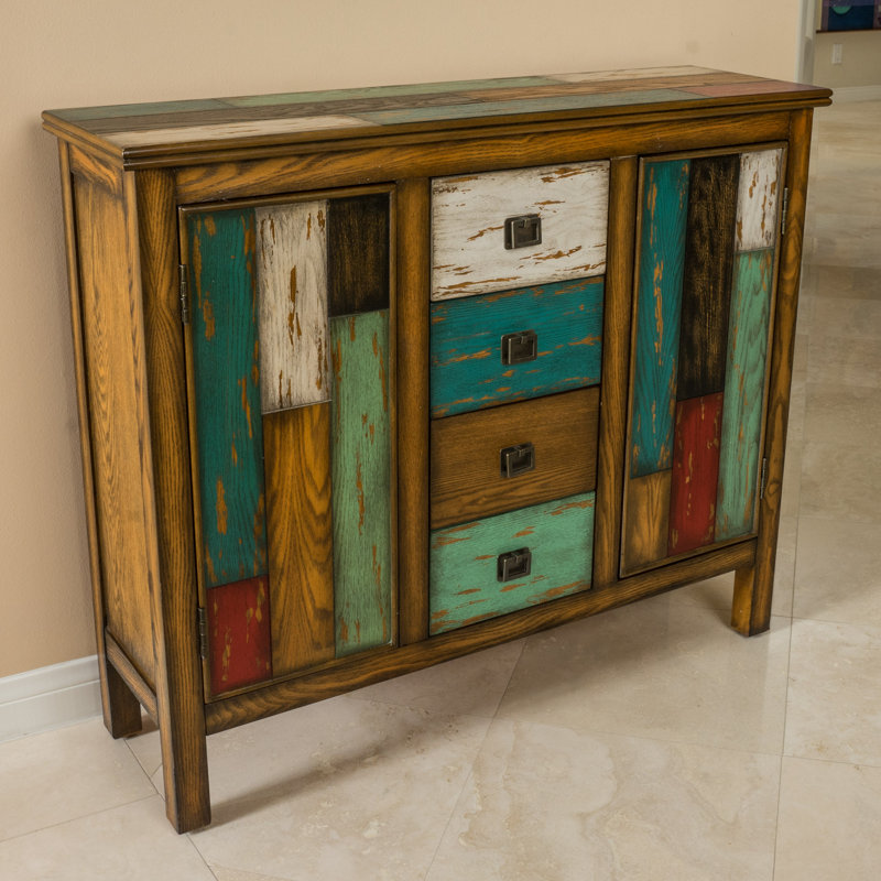 4 drawer accent cabinet